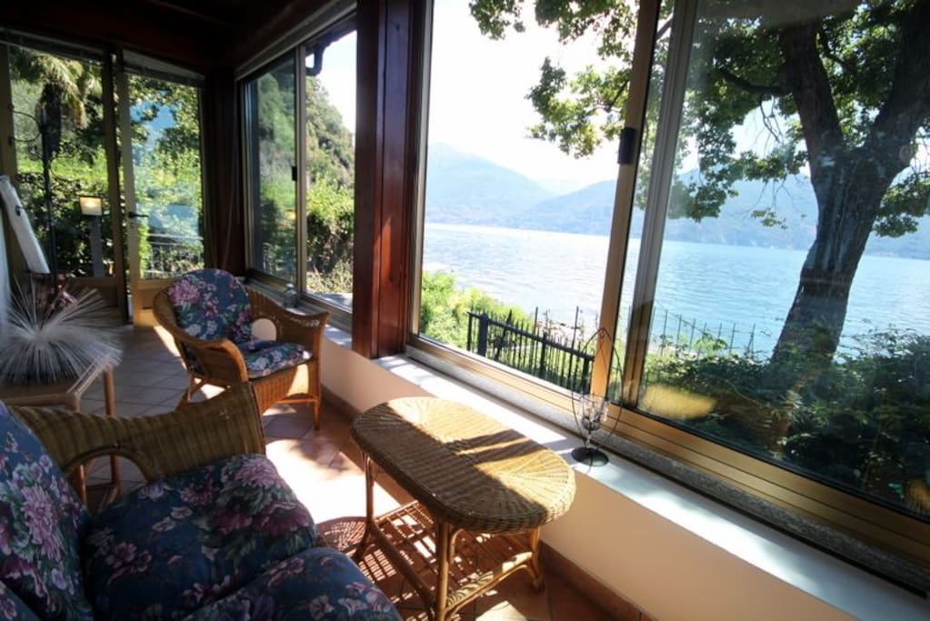 the veranda