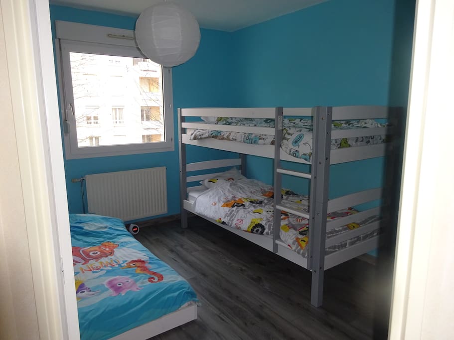 chambre configuration 3 places