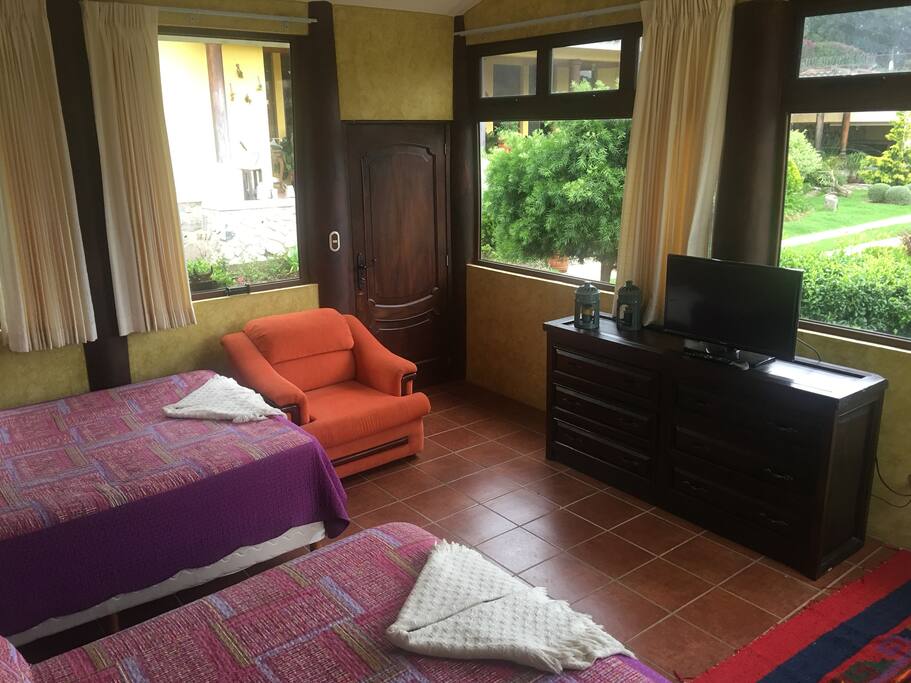 inside the apartment