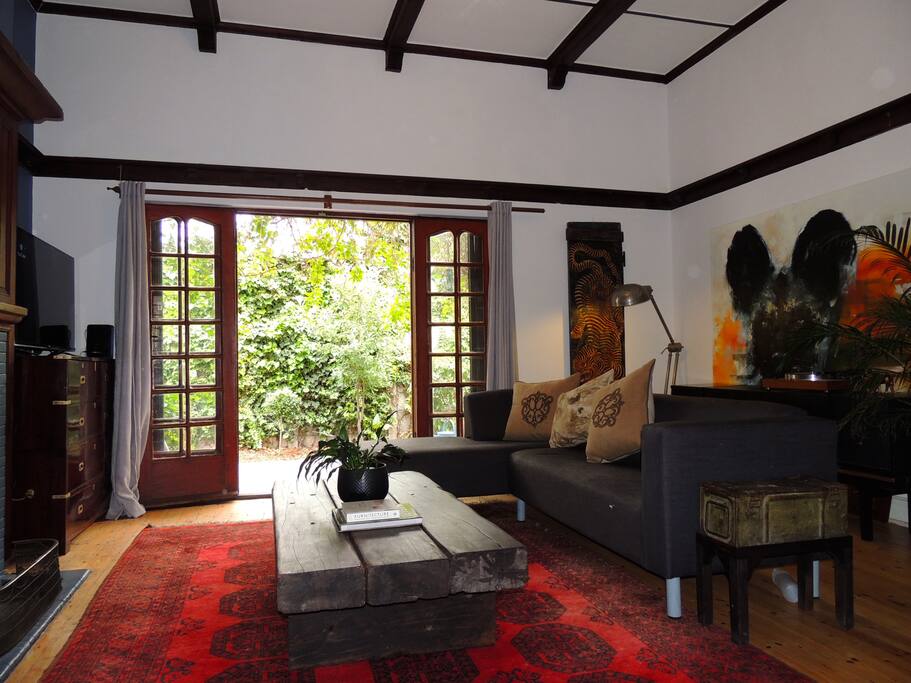 Sitting room
Catch up on your favourite series or put up your feet with a cold beer
