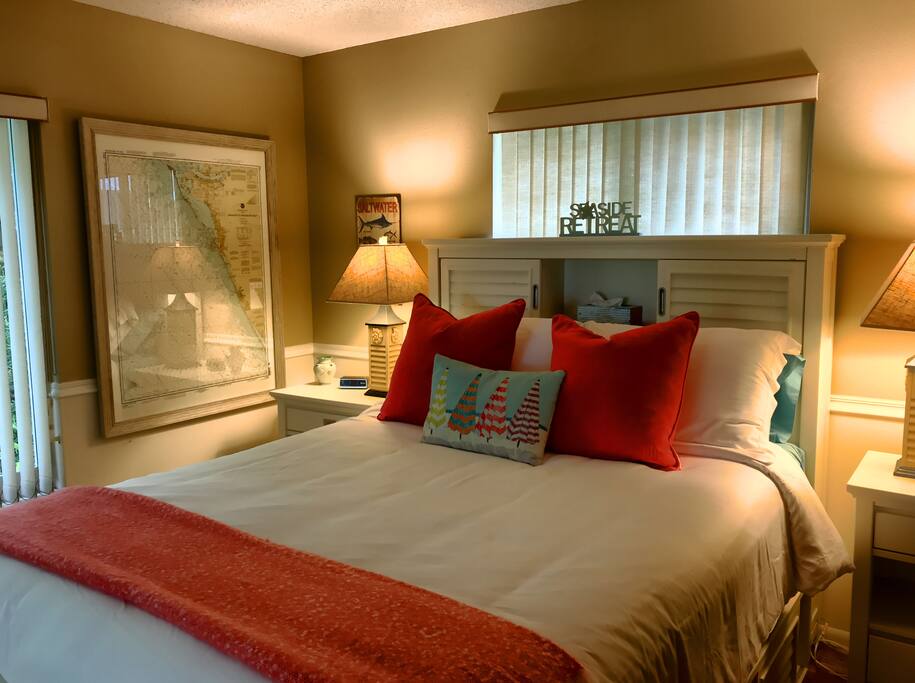 Cozy bedroom area