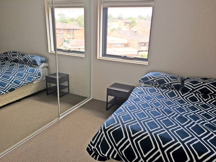 Large built-in wardrobe