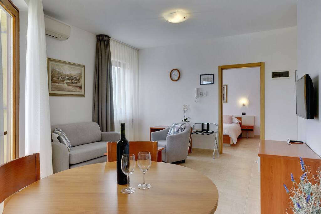 The living area