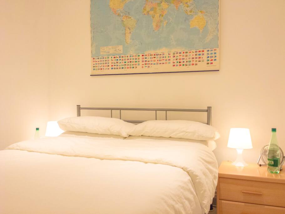 The listed bedroom