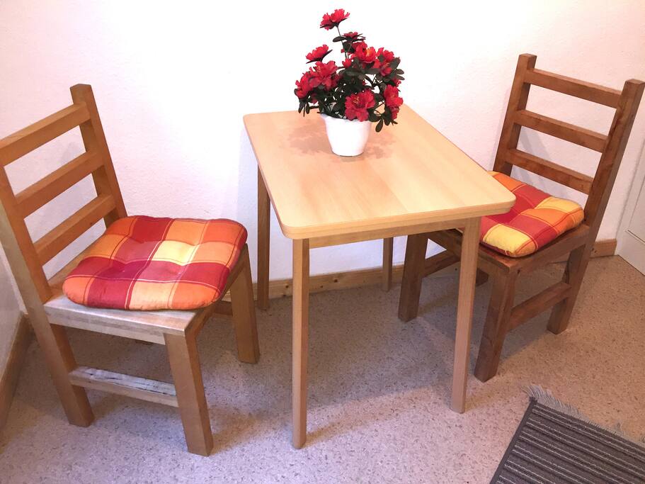 Kleine Ecke zum Relaxen in der Küche