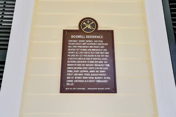 The Boswell House (Historic Home on Jazz Registry) gallery image 3