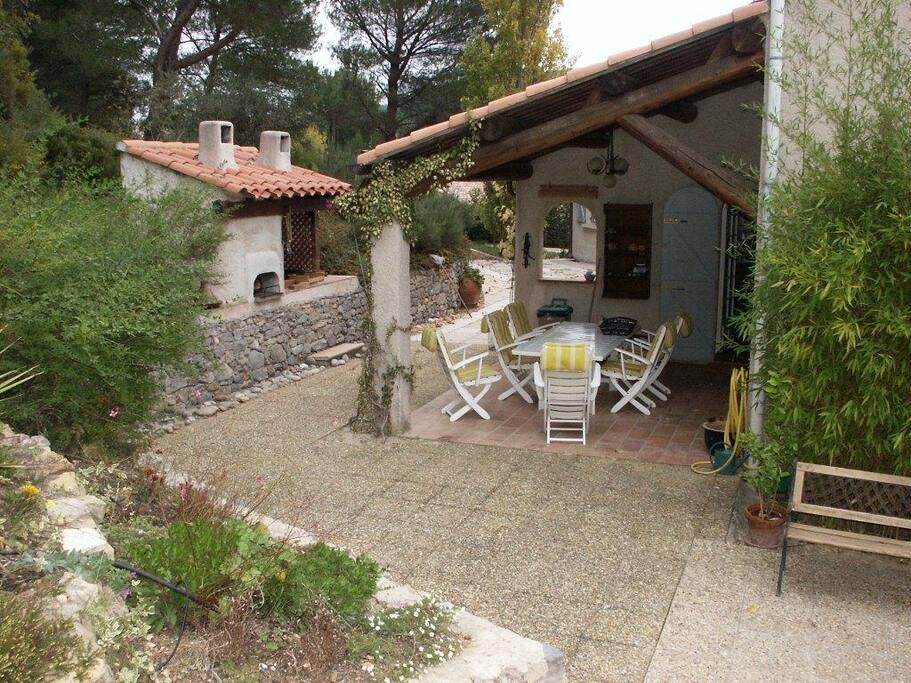 Terrasse au Nord pour étés chauds