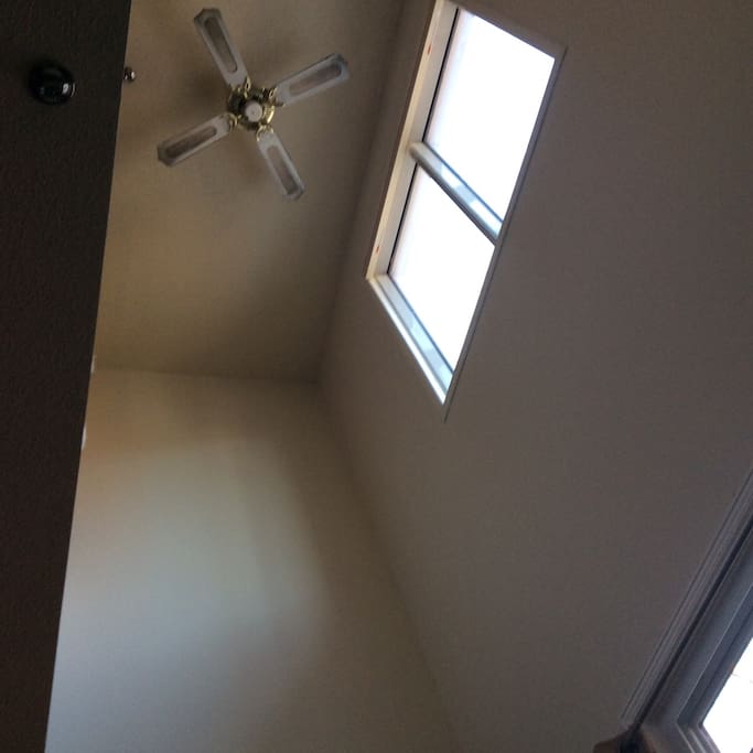 High ceilings 20 ft
