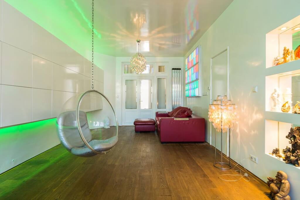 You can adjust the light to all colours of the rainbow if you want, of course you can also leave it white