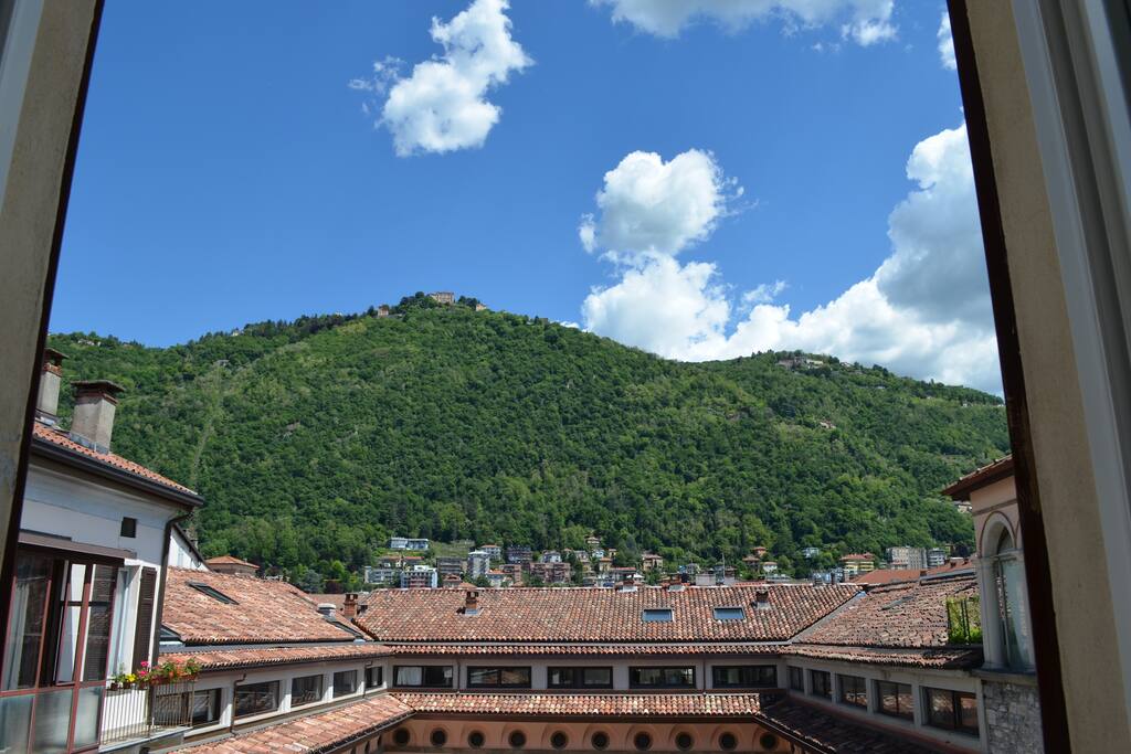 Vista dalla finestra della cucina