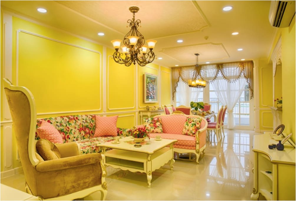 Luxury large living room