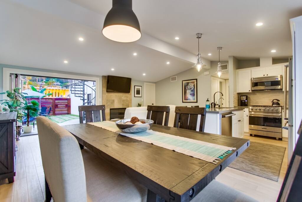 Bi-fold doors heading to both your front and back deck give you amazing space.