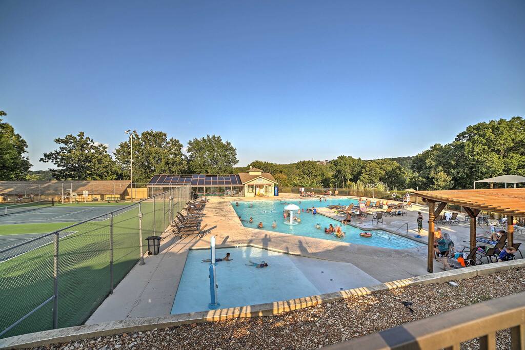 You’ll love cooling off in the community pool on those balmy summer days.