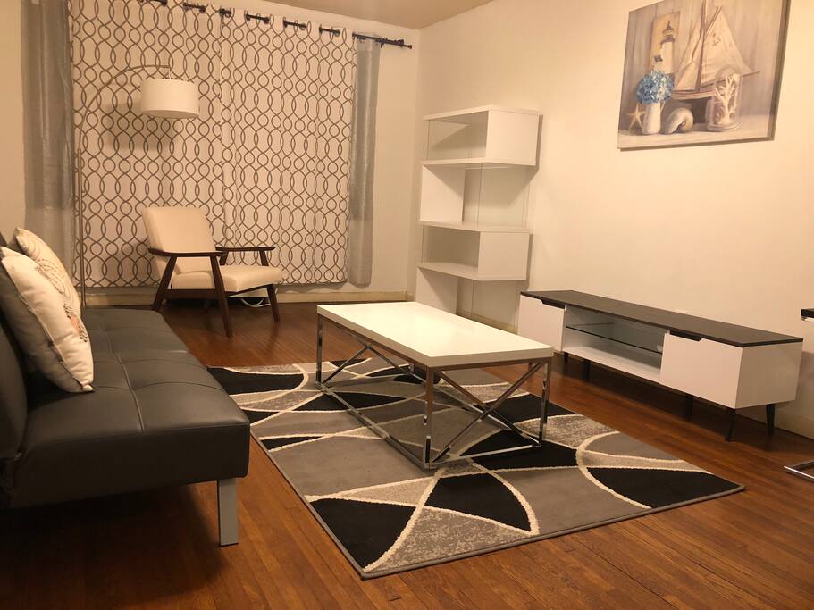 LIVING ROOM WITH FOLD-OUT COUCH/ BED #1