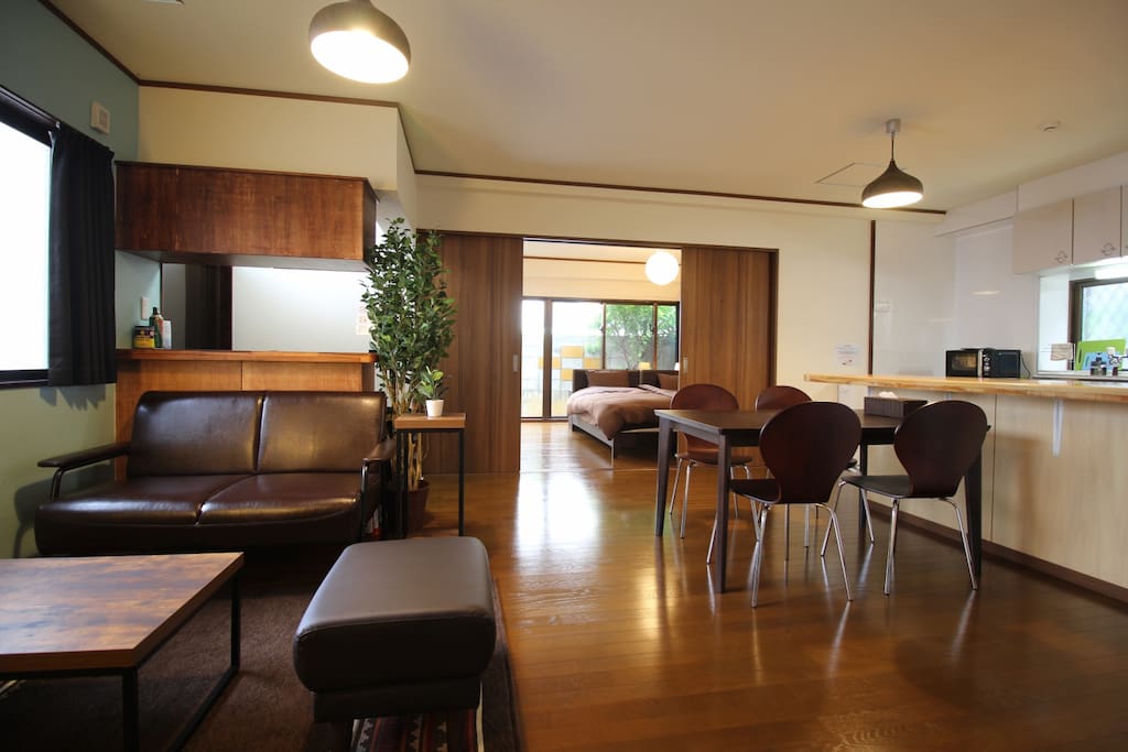 living & dining room