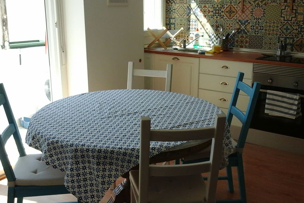 La mesa de cocina