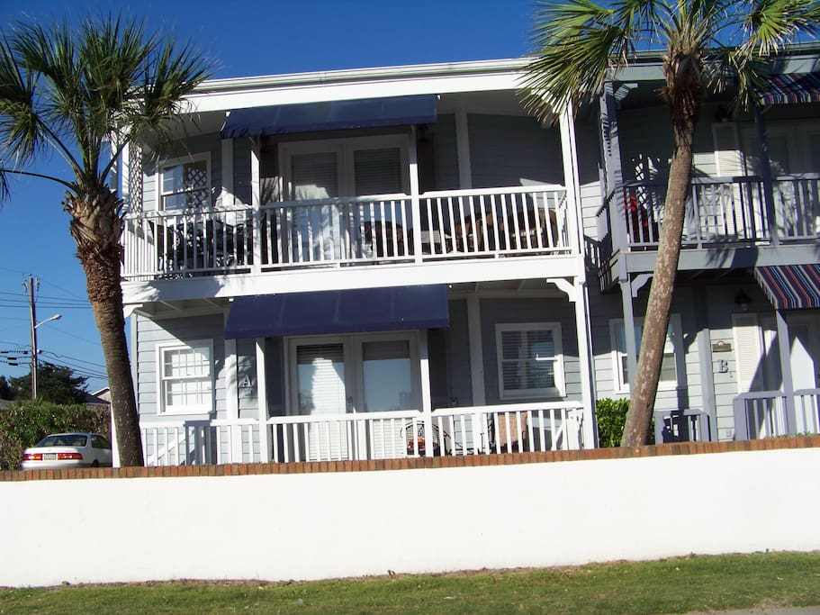 Front of townhouse