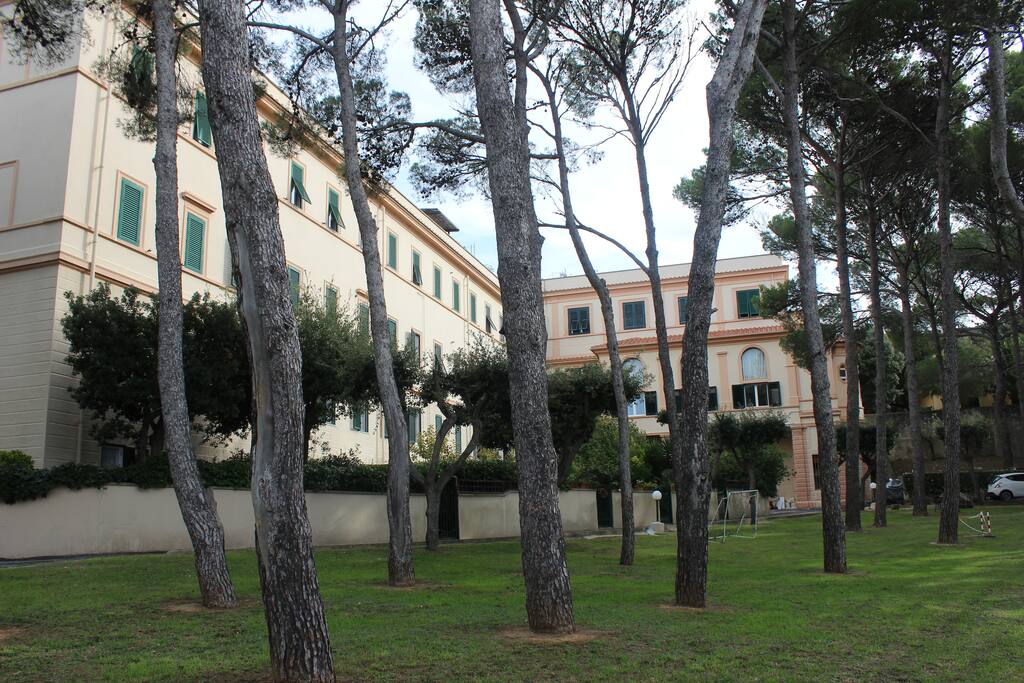 Pineta all'interno della residenza