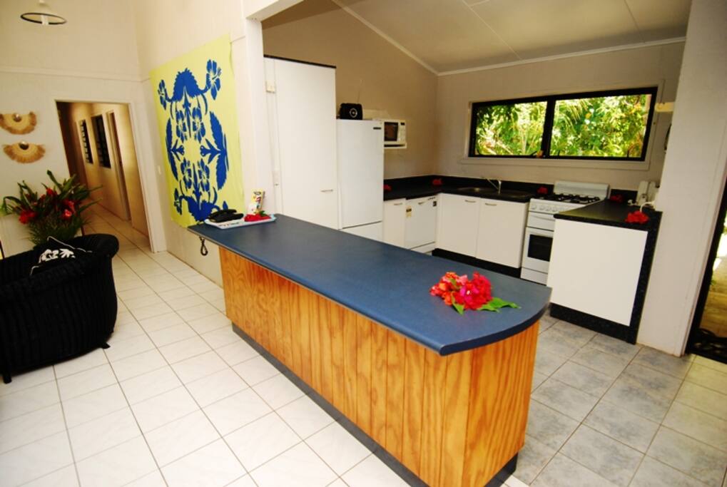 Kitchen in main house