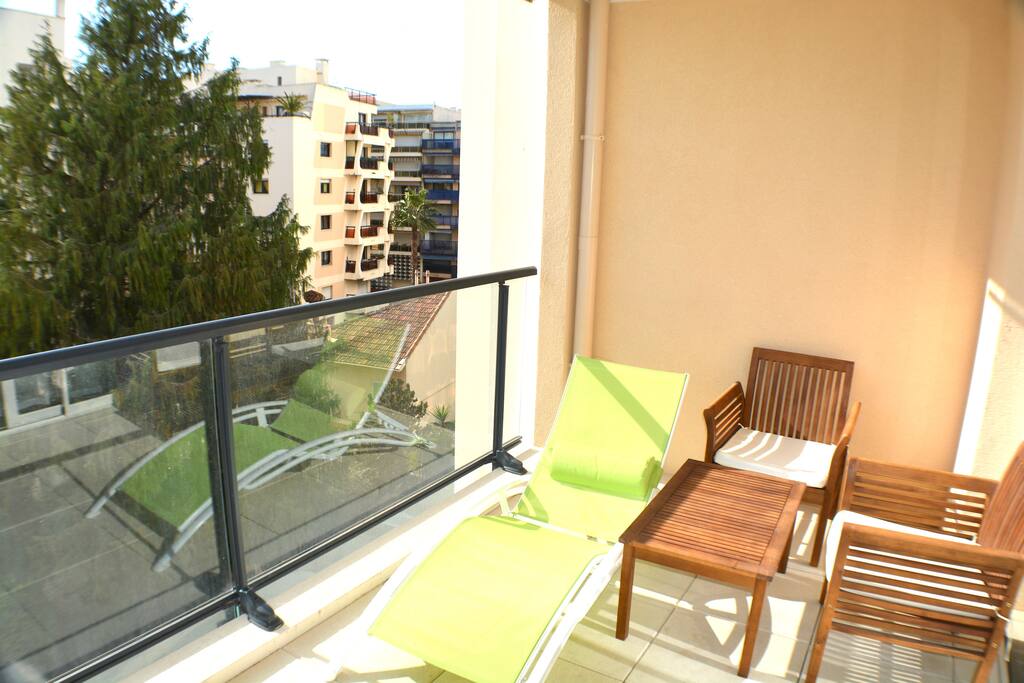 Agréable terrasse