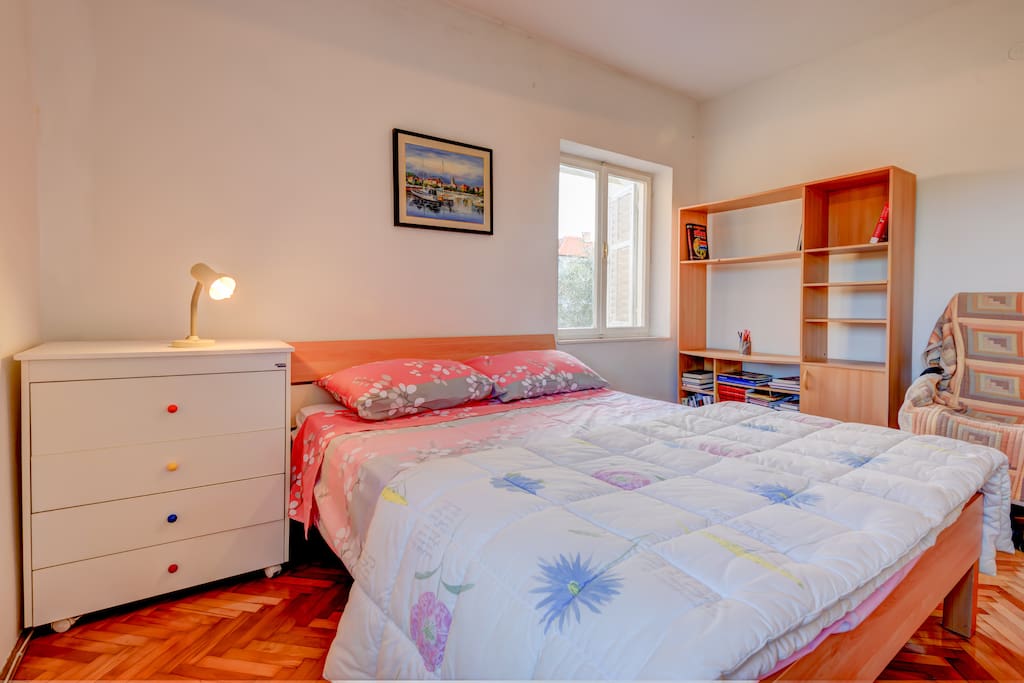 One of the bedrooms