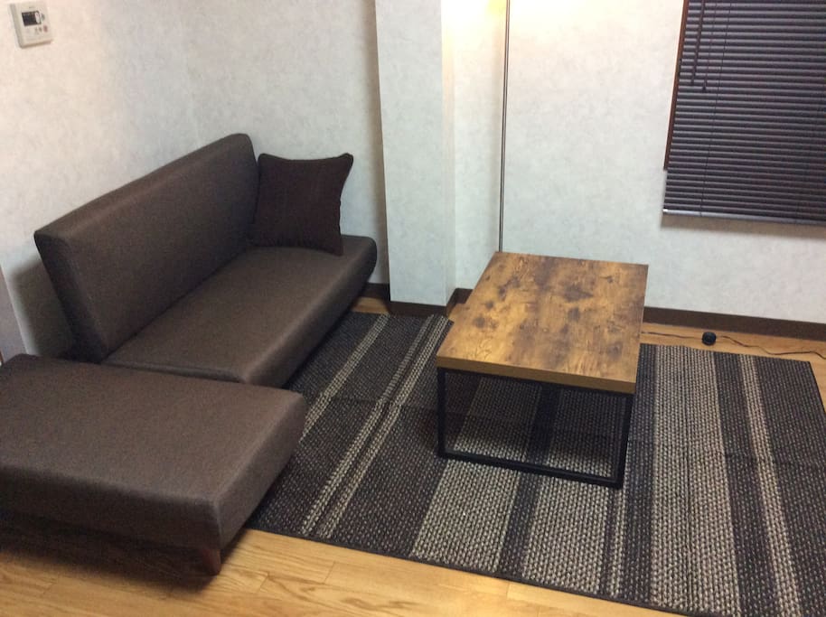 Sofa (it will deform to bed.)