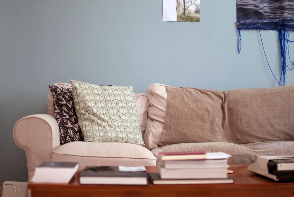 The comfy sofa