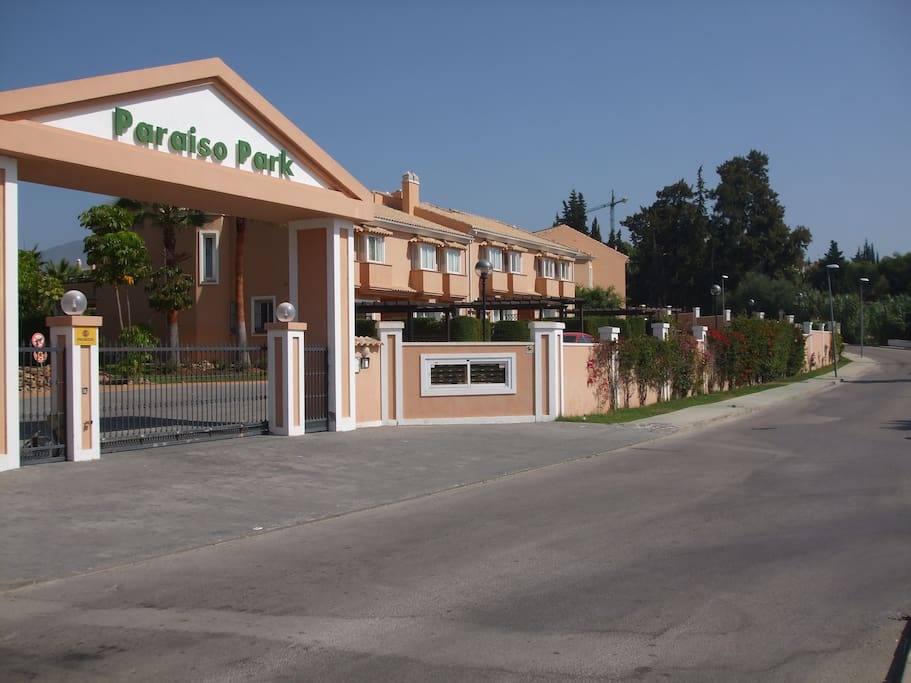 secure main gate