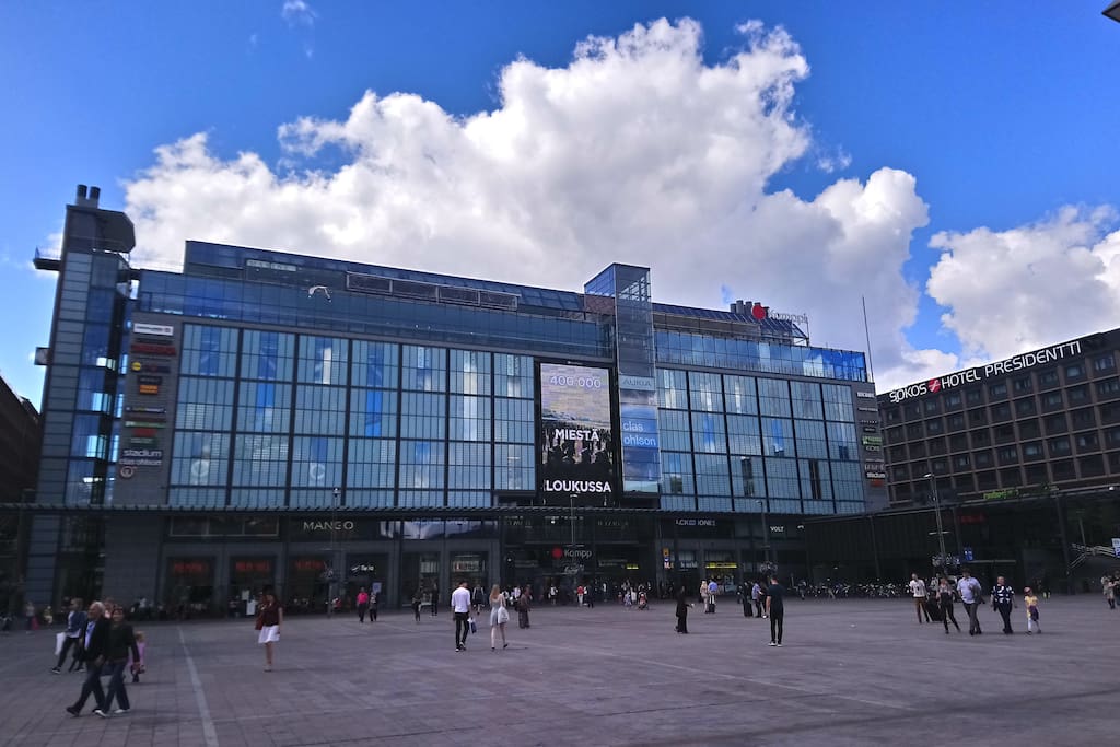 The Kamppi Center Complex where the apartment is located
