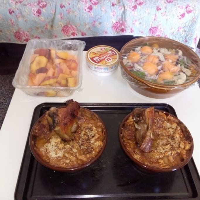 repas (cassoulet) sur demande