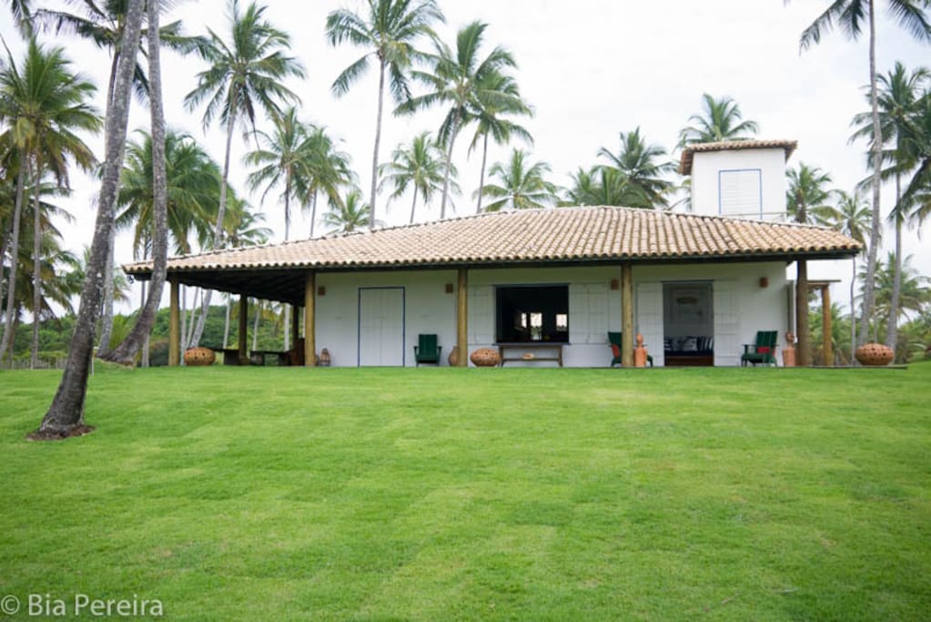 Casa rústica e confortável