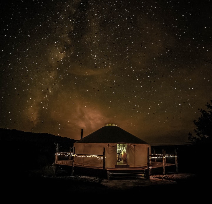 Zion Backcountry Yurt Yurts for Rent in Orderville, Utah, United