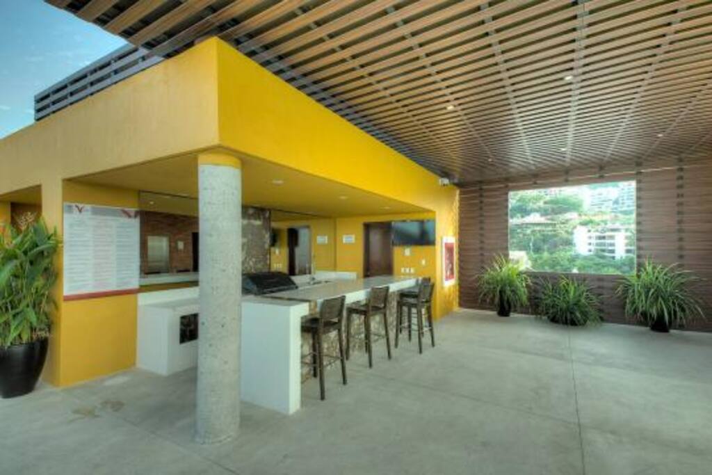 grill and bar available at the terrace