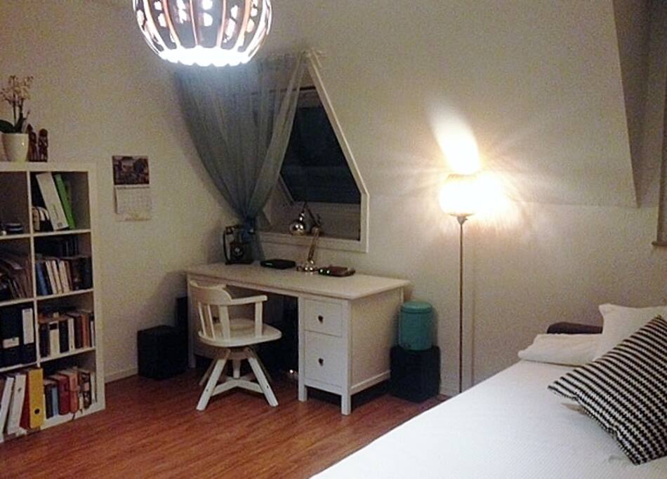 Desk & 2nd Window in the room