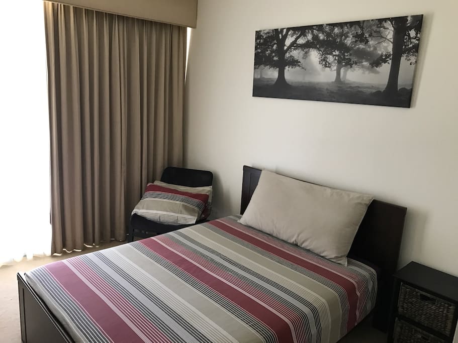 Double bed
Water view