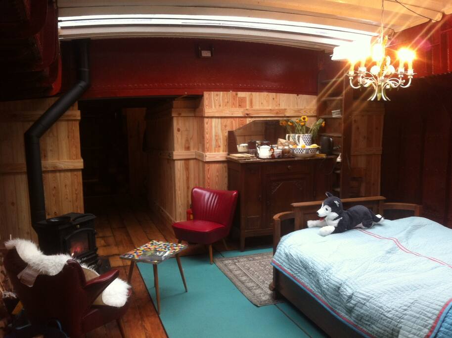 Cosy interior of BOR