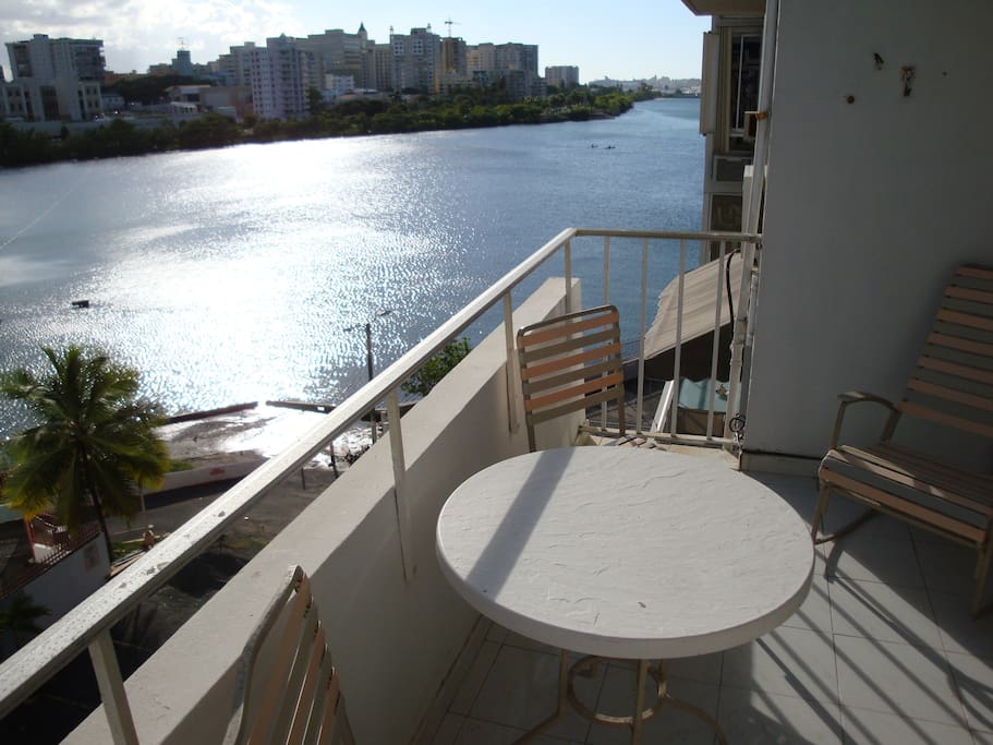 View from the balcony