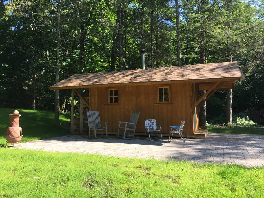 Finnish Sauna and patio