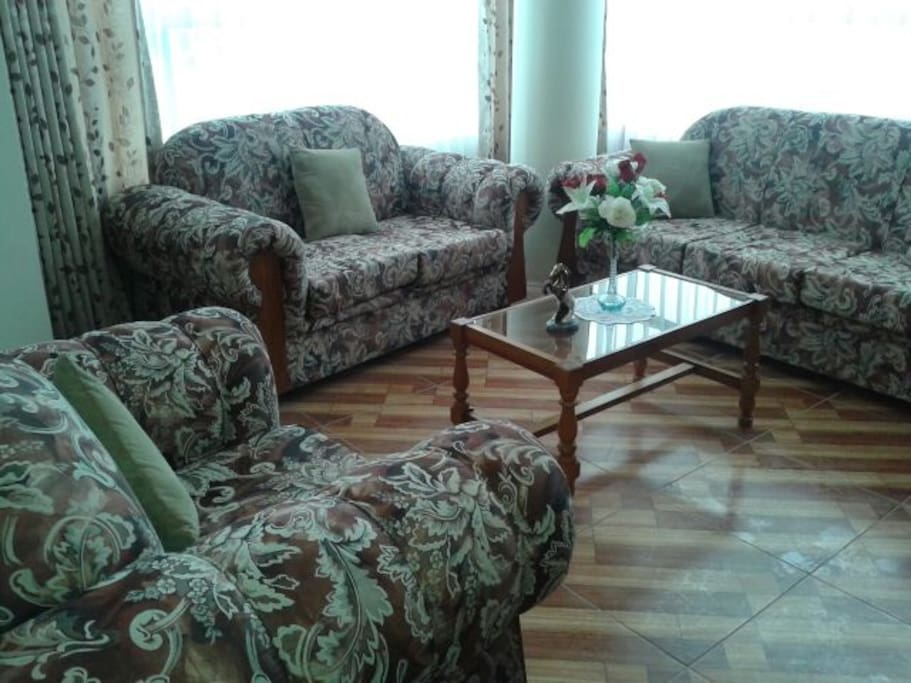 Una sala totalmente comoda