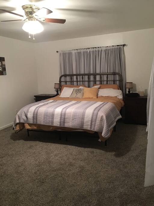 Master bedroom -king
