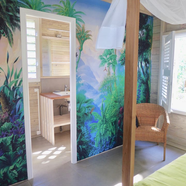 3号卧室和卫生间，在小盒子里