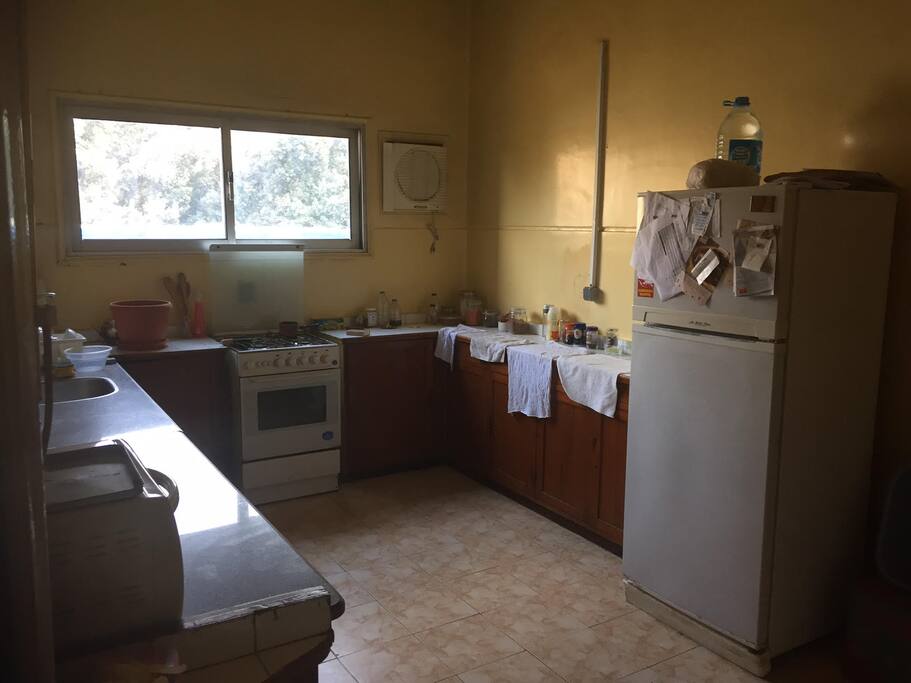 Spacious and sunny kitchen