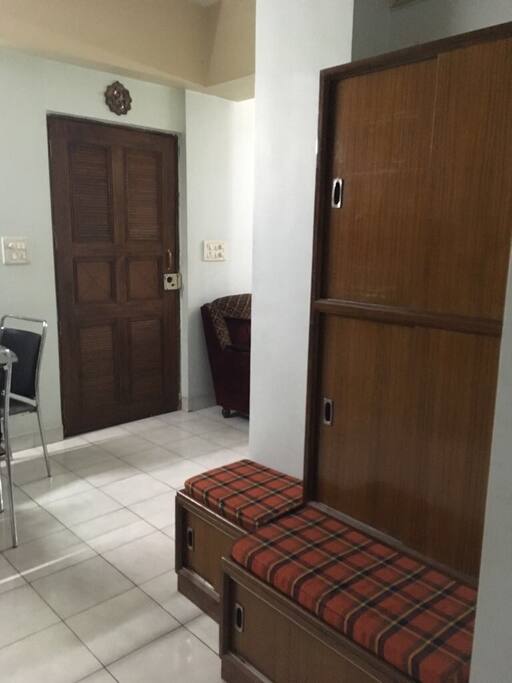 Front door and foyer
