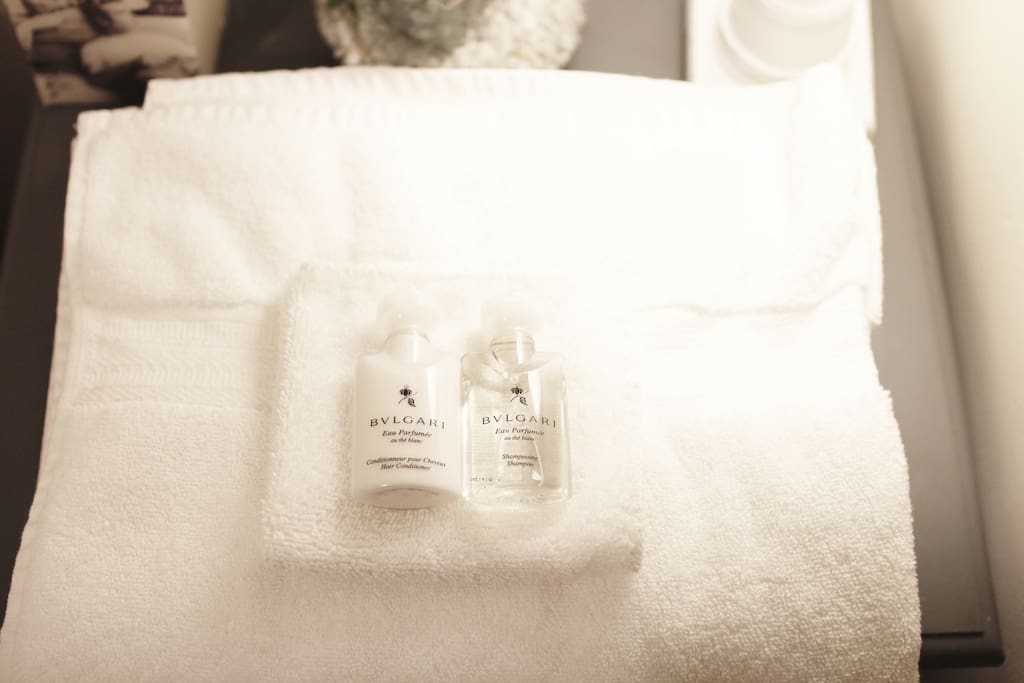 Complimentary Soap & Towels