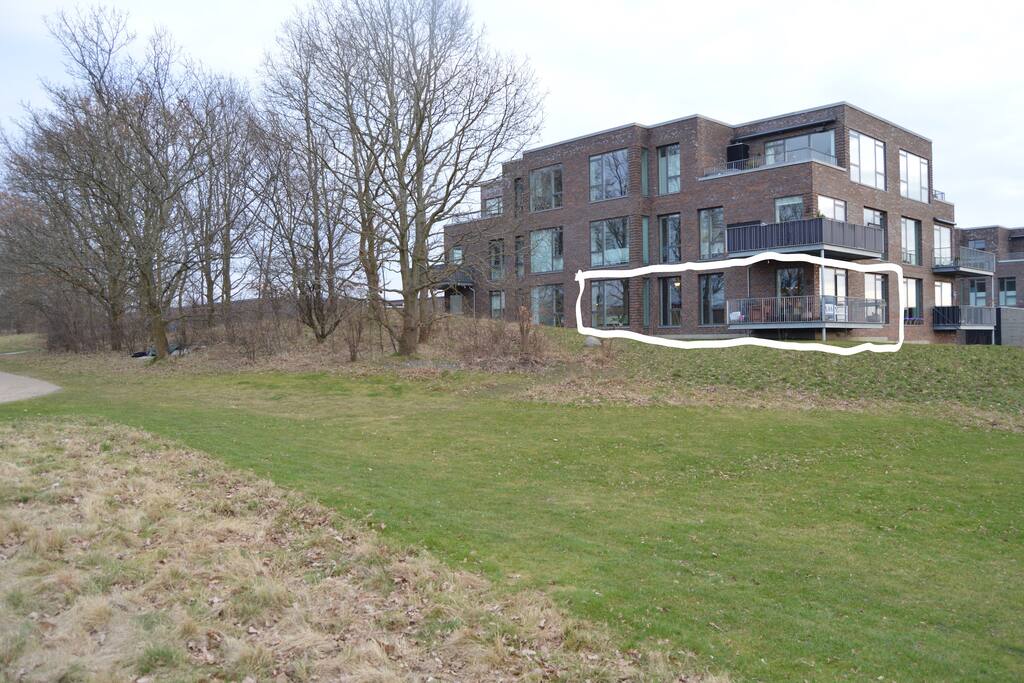 Apartment from the outside