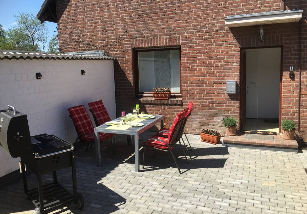 Eigener Zugang zu der Ferienwohnung