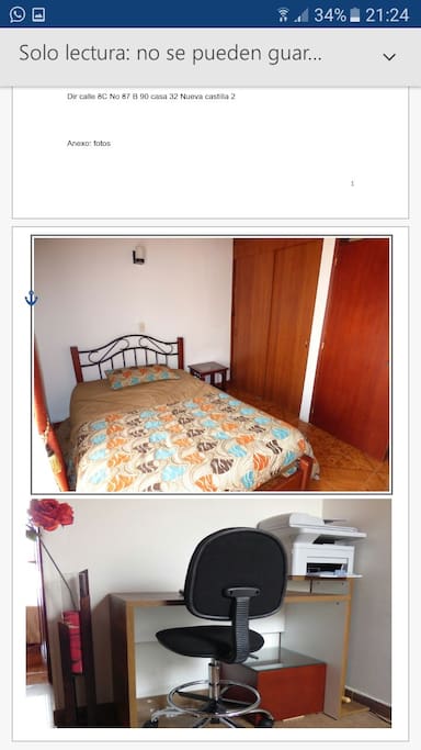 cama para una pareja