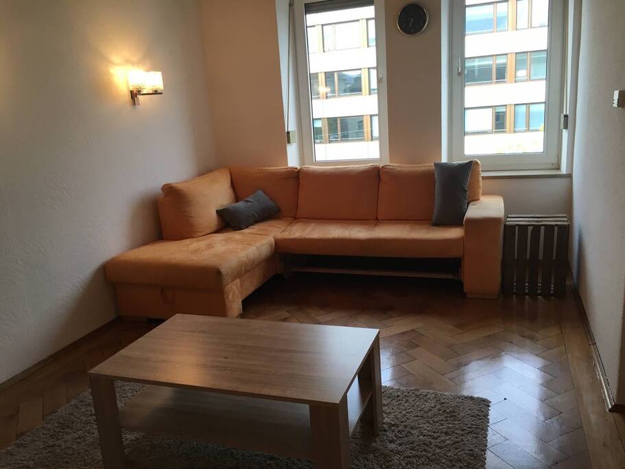 Large living room with a big TV, X-box for our guests to be used.