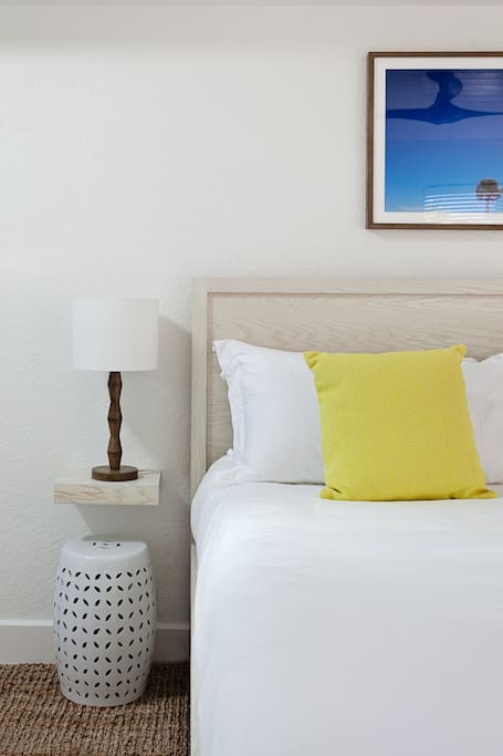 New custom bed and bedding package including duvet