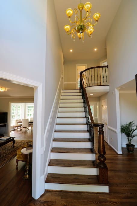 Foyer and main staircase